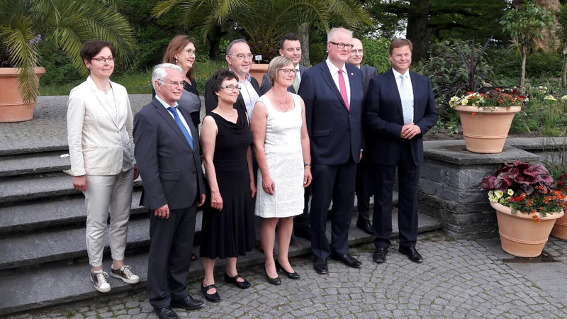 Die deutschen Finanzminister bei ihrer Koferenz in Konstanz
