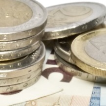Euro-Münzen und -Scheine