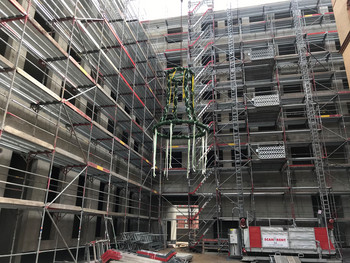 Richtfest für Polizei-Neubau in Magdeburg