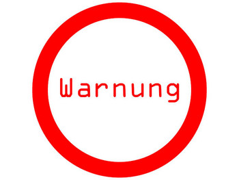 Warnung