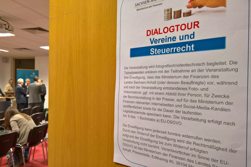 Dialogtor • Vereine und Steuerrecht in Magdeburg (19.02.2020)